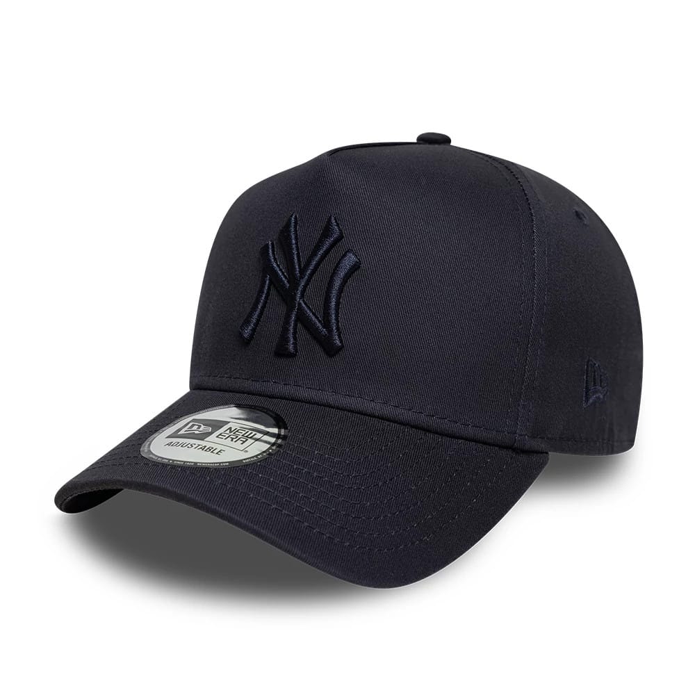 New York Yankees MLB League Essential Navy 9FORTY A-Frame Adjustable Cap-zelvios