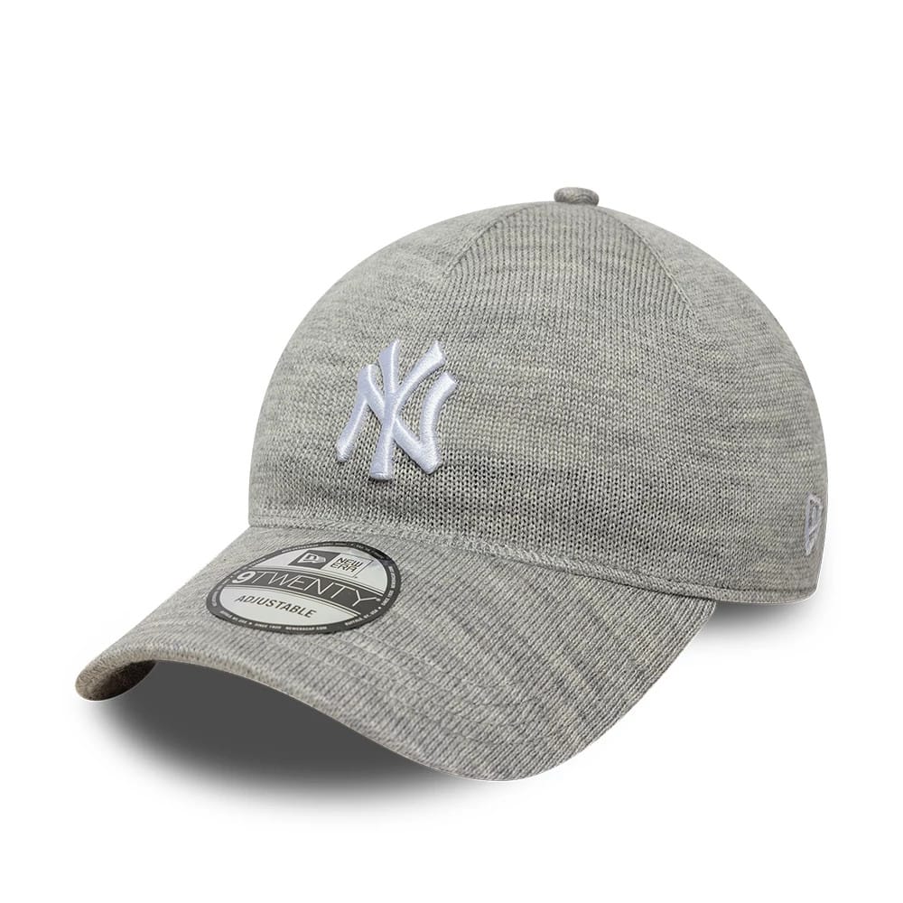 New York Yankees MLB Knitted Grey 9TWENTY A-Frame Adjustable Cap-zelvios