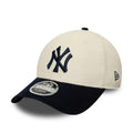 New York Yankees MLB Cord White & Black 9FORTY M-Crown Adjustable Cap-zelvios