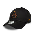 LA Dodgers Womens MLB Tortoise Infill Black 9FORTY Adjustable Cap-zelvios