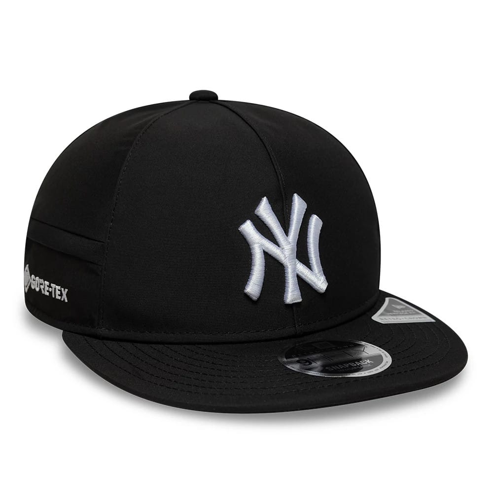New York Yankees MLB X Gore-Tex Black Retro Crown 9FIFTY Adjustable Cap-zelvios