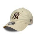 New York Yankees MLB League Essential Cream 9TWENTY Adjustable Cap-zelvios