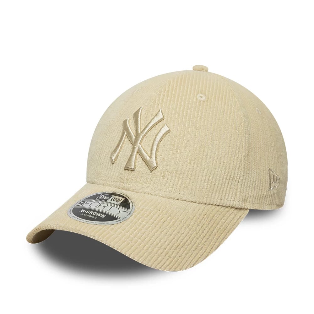New York Yankees MLB Cord Cream 9FORTY M-Crown Adjustable Cap-zelvios