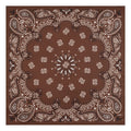 New Era Paisley Satin Brown Bandana-zelvios