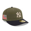 New York Yankees MLB American Herringbone Green 59FIFTY Fitted Cap-zelvios