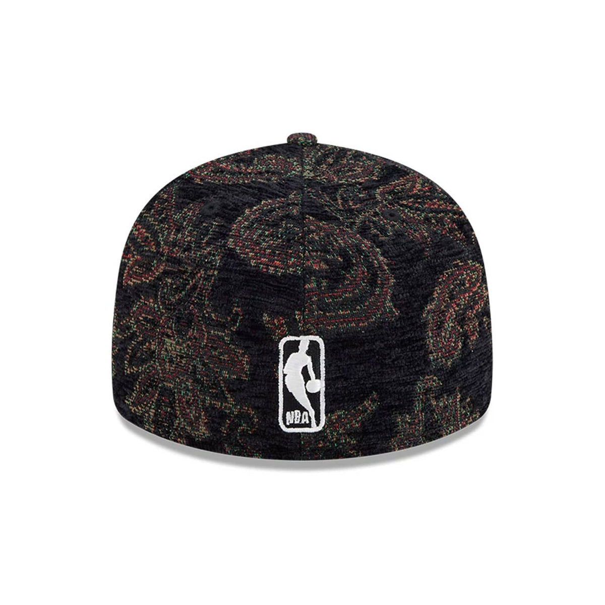 Philadelphia 76ers NBA Jacquard Chenille Black 59FIFTY Fitted Cap-zelvios