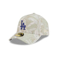 LA Dodgers MLB Leafy Palm Light Beige 59FORTY A-Frame Fitted Cap-zelvios