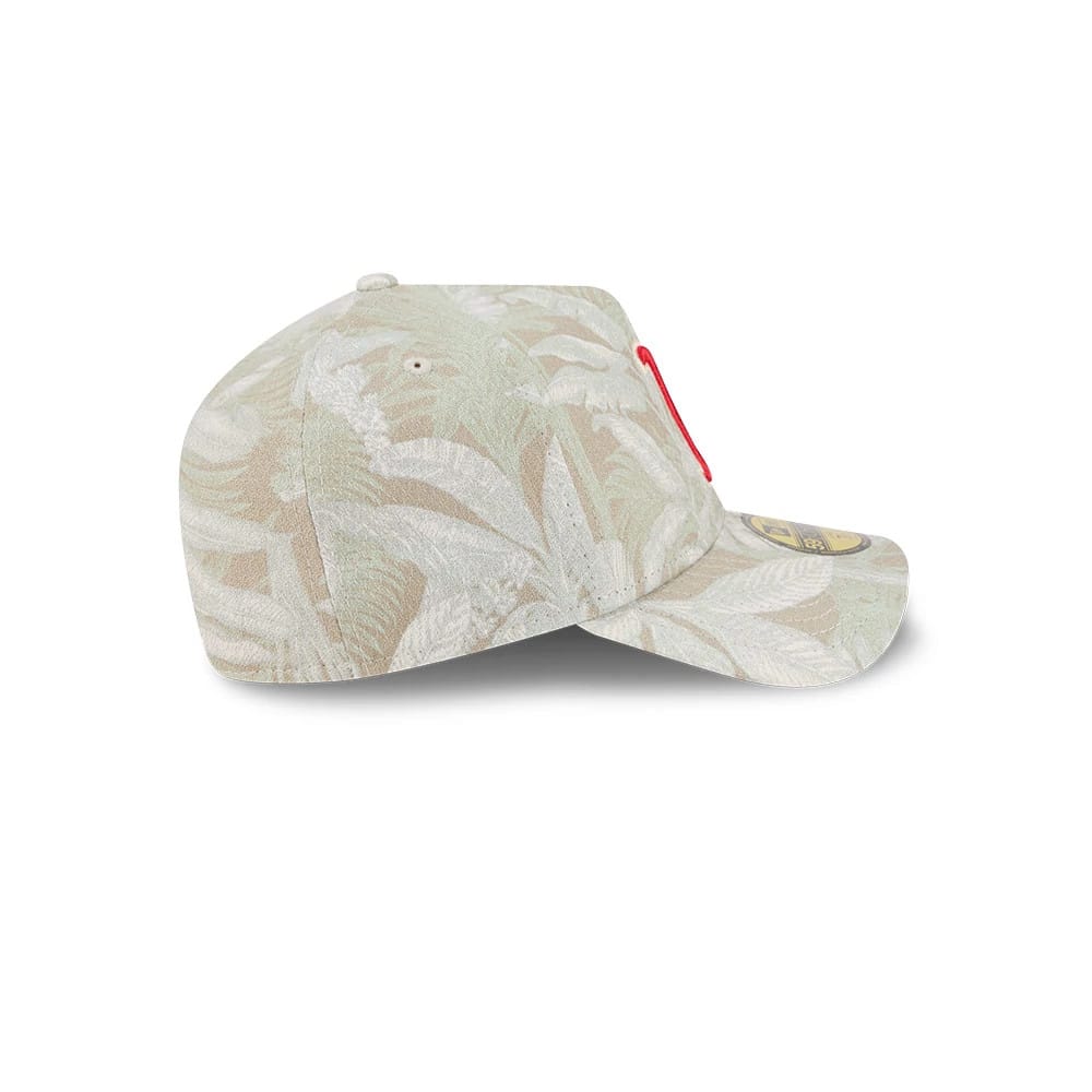 Boston Red Sox MLB Leafy Palm Light Beige 59FORTY A-Frame Fitted Cap-zelvios