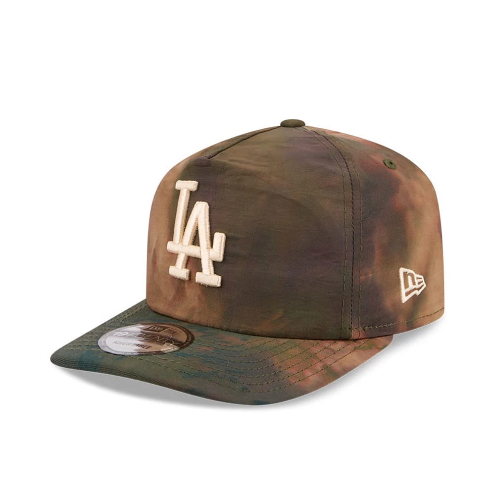 LA Dodgers MLB Nylon Wash Dye Open Green 19TWENTY Adjustable Cap-zelvios