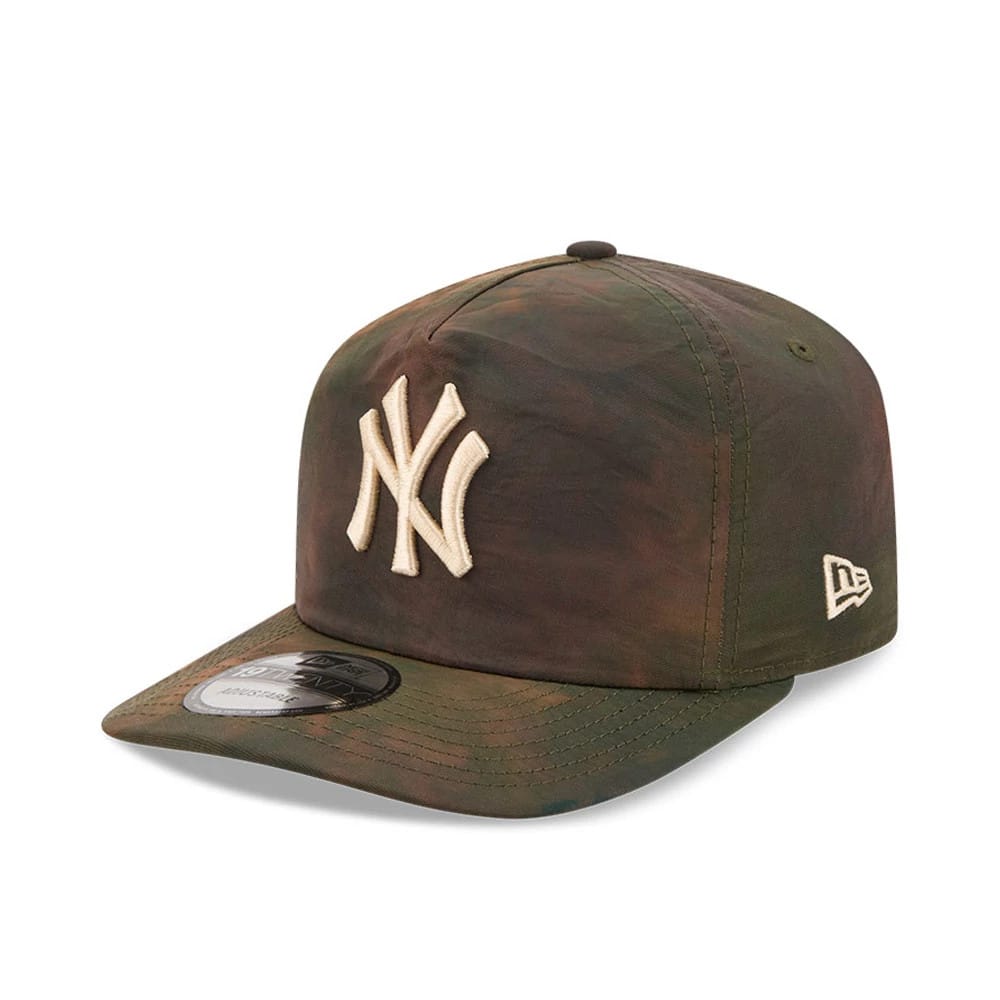 New York Yankees MLB Nylon Wash Dye Open Green 19TWENTY Adjustable Cap-zelvios