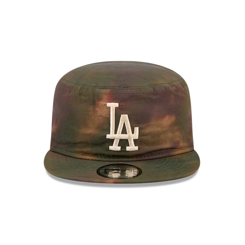 LA Dodgers MLB Nylon Wash Dye Open Green Painter Cap-zelvios