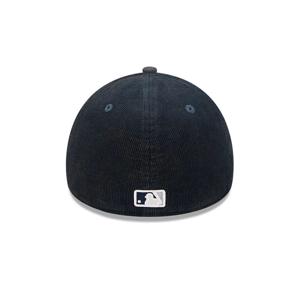 Yankees MLB Snow Wash Cord Navy 59FORTY A-Frame Fitted Cap-zelvios