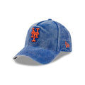 Mets MLB Snow Wash Cord Blue 59FORTY A-Frame Fitted Cap-zelvios