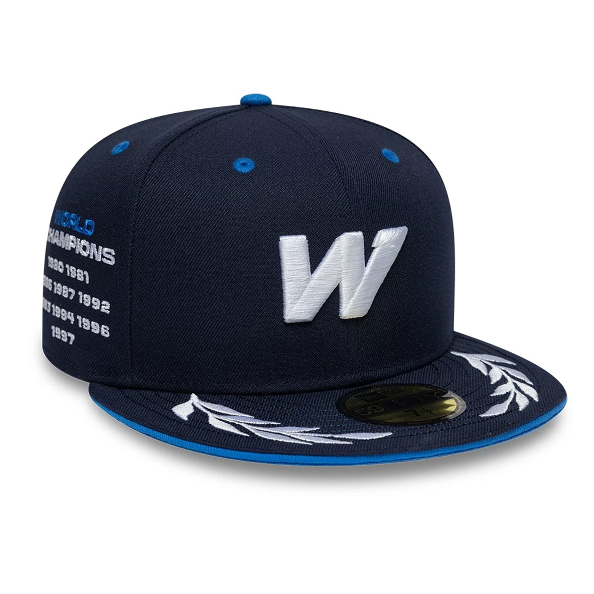 Williams Launch Navy 59FIFTY Fitted Cap-zelvios