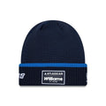 Williams Alex Albon Navy Cuff Knit Beanie Hat-zelvios