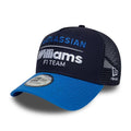 Williams Essential Navy 9FORTY A-Frame Trucker Adjustable Cap-zelvios
