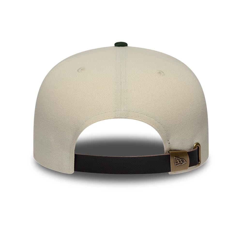 New York Yankees MLB Suede Visor Cream 9FIFTY A-Frame Adjustable Cap-zelvios