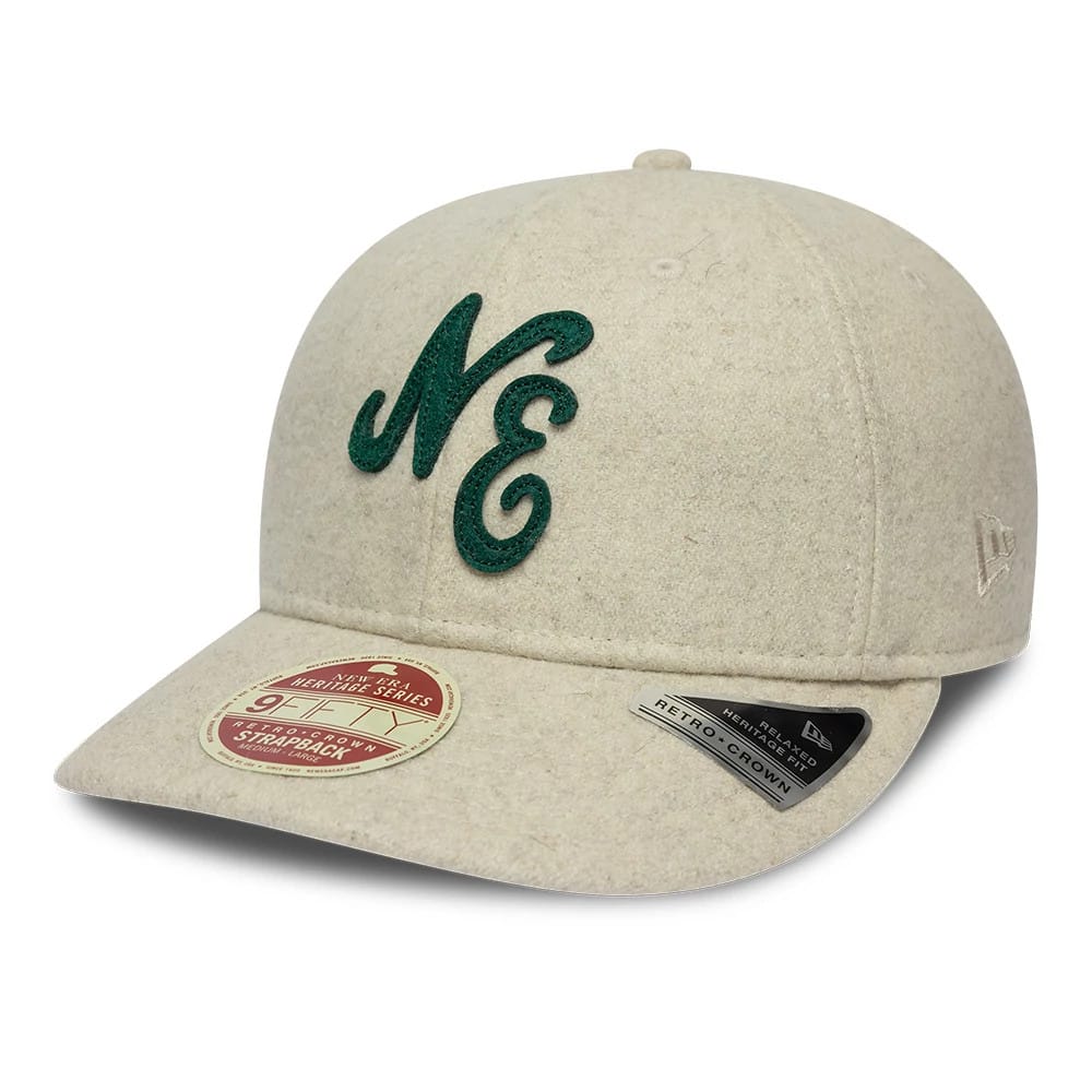 New Era Heritage Light Grey Retro Crown 9FIFTY Adjustable Cap-zelvios