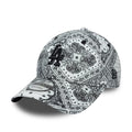 LA Dodgers MLB Washed Paisley White 9TWENTY Adjustable Cap-zelvios