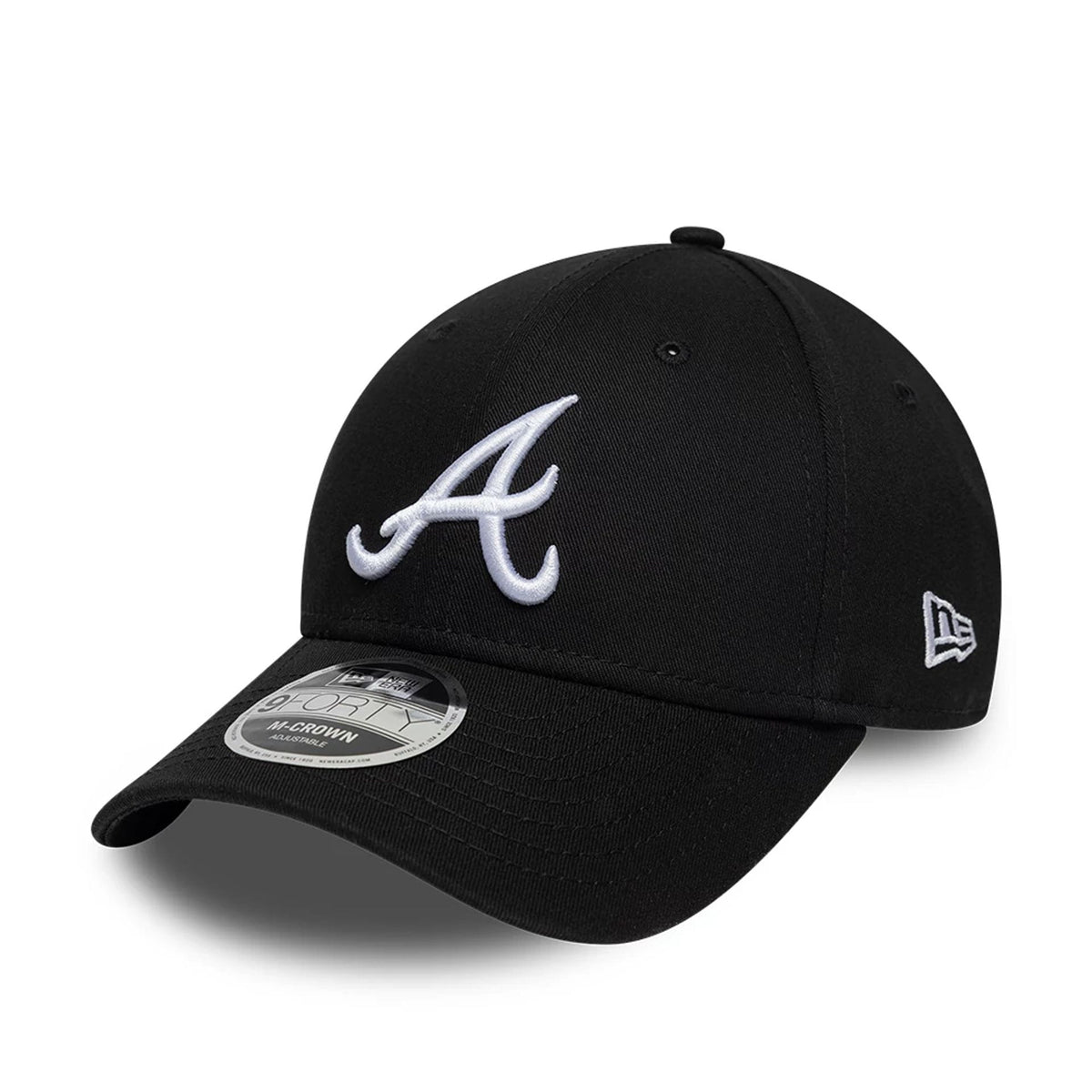 Atlanta Braves MLB Black 9FORTY M-Crown Adjustable Cap-zelvios