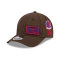 Top Gun Dark Brown 9FORTY M-Crown Adjustable Cap-zelvios