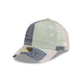 New Era Patchwork Bandana Multi 59FORTY A-Frame Fitted Cap-zelvios
