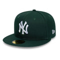 New York Yankees MLB League Essential Dark Green 59FIFTY Fitted Cap-zelvios