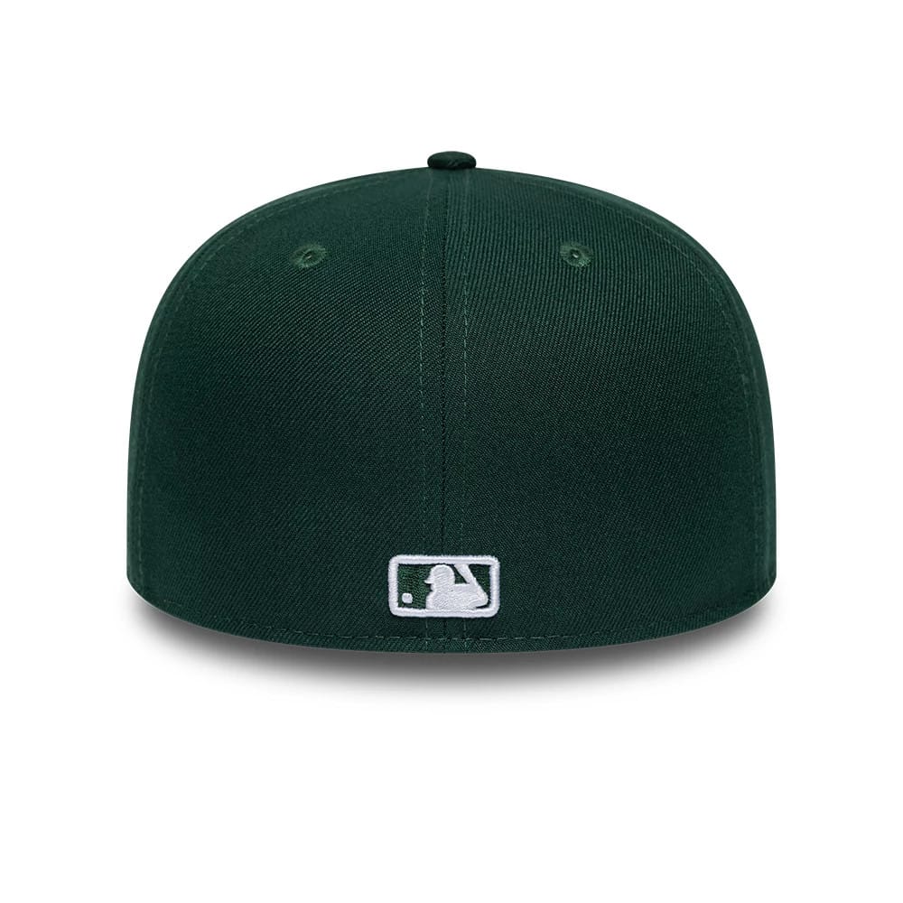 Athletics MLB League Essential Dark Green 59FIFTY Fitted Cap-zelvios