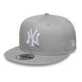 New York Yankees MLB League Essential Grey 9FIFTY Snapback Adjustable Cap-zelvios