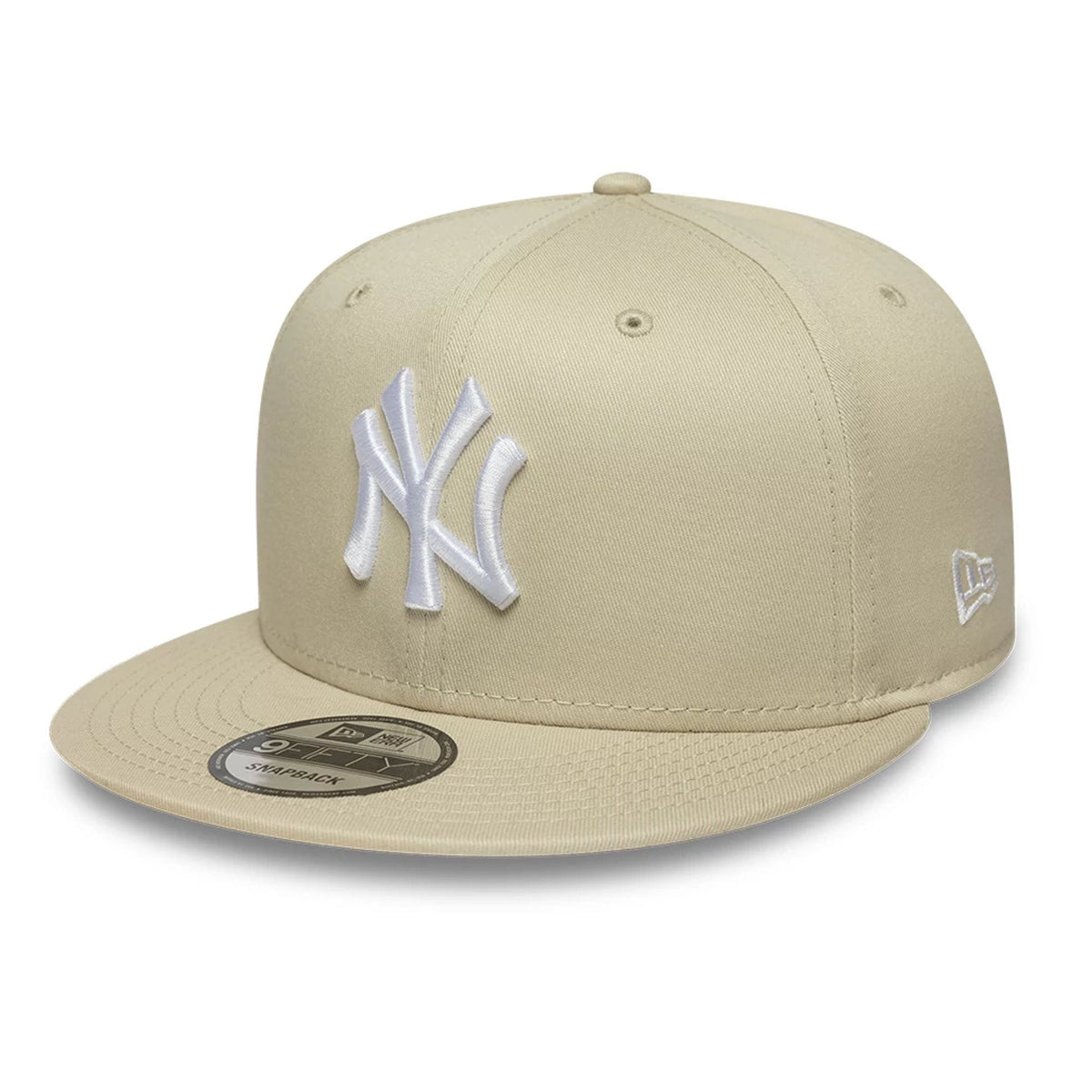 New York Yankees MLB League Essential Light Beige 9FIFTY Snapback Adjustable Cap-zelvios