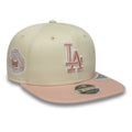 LA Dodgers MLB World Series Patch Light Beige 9FIFTY Snapback Adjustable Cap-zelvios
