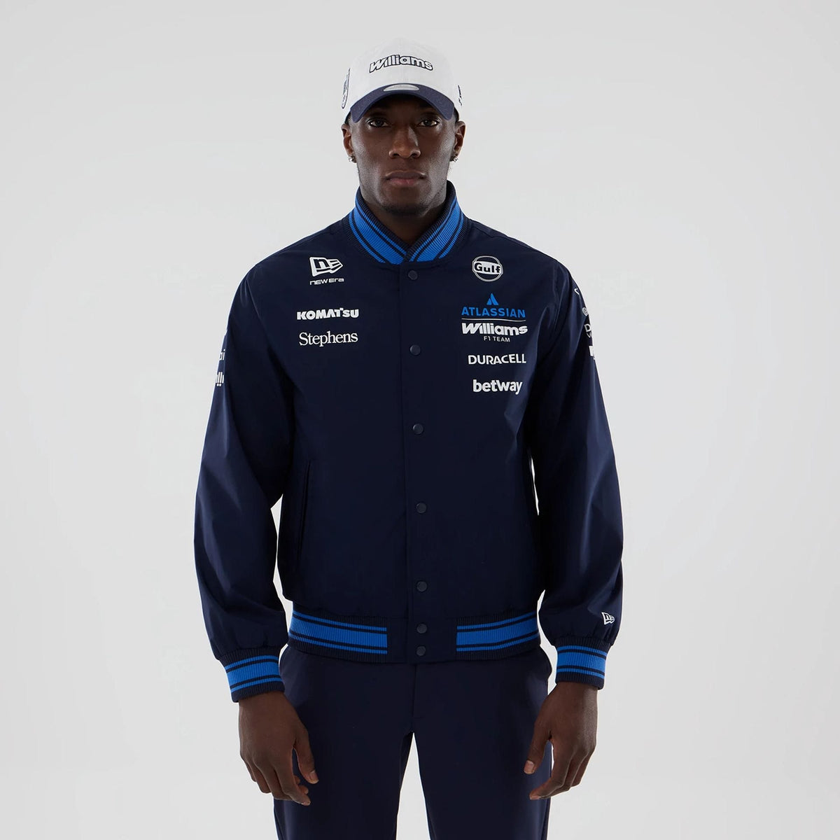 Williams Navy Varsity Jacket-zelvios