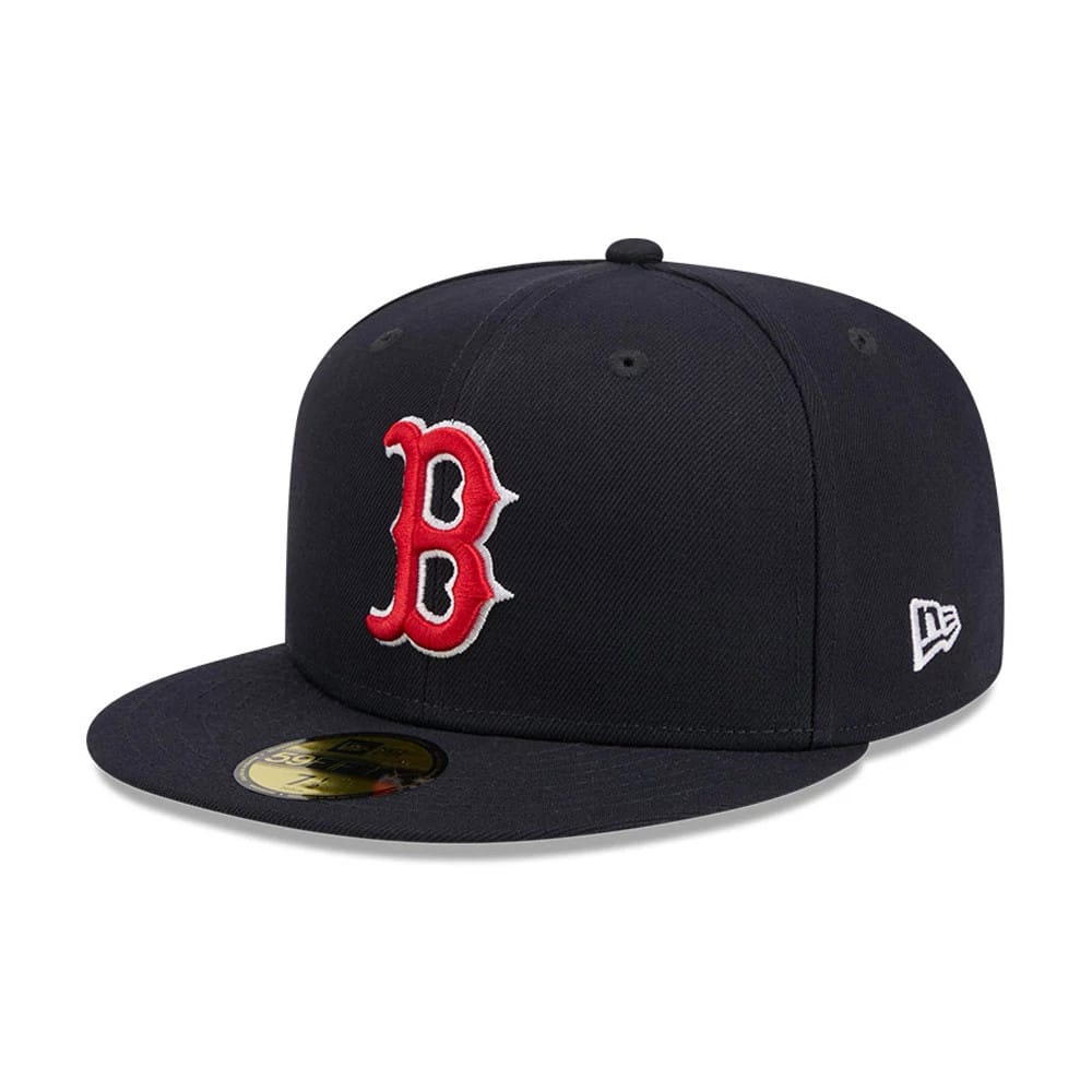 Boston Red Sox Vanson X MLB Navy 59FIFTY Fitted Cap-zelvios