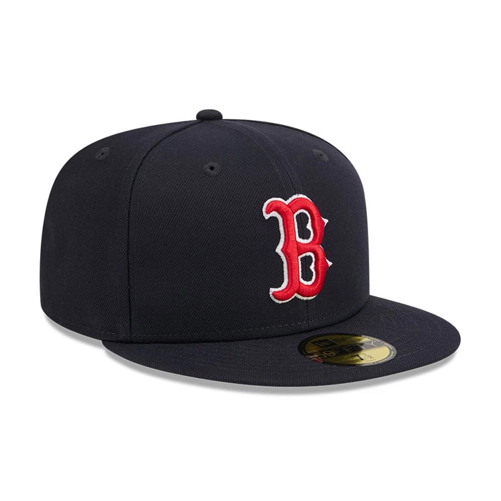 Boston Red Sox Vanson X MLB Navy 59FIFTY Fitted Cap-zelvios