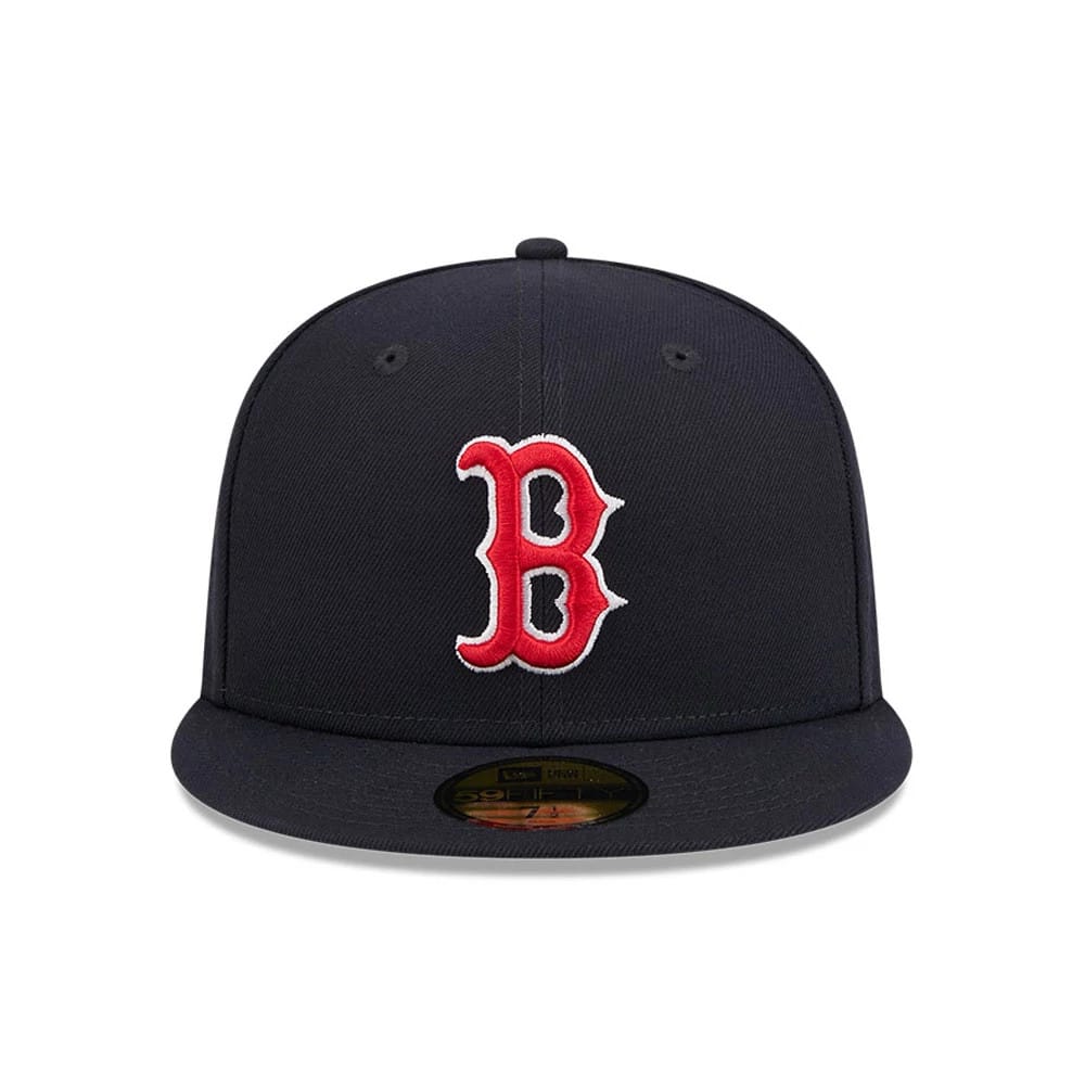 Boston Red Sox Vanson X MLB Navy 59FIFTY Fitted Cap-zelvios