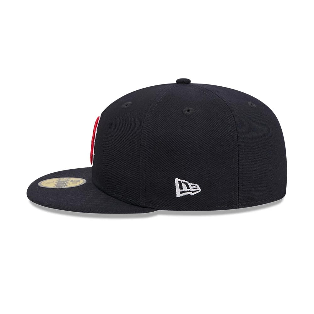 Boston Red Sox Vanson X MLB Navy 59FIFTY Fitted Cap-zelvios