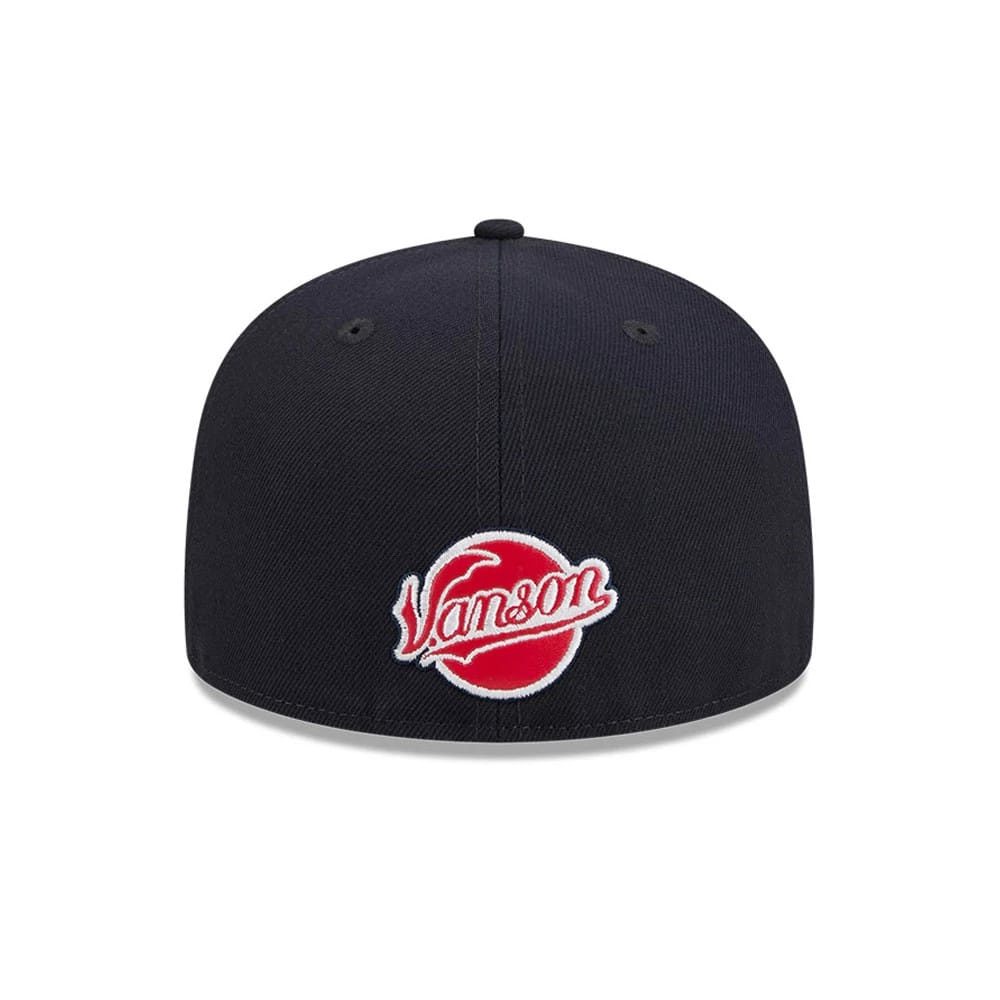 Boston Red Sox Vanson X MLB Navy 59FIFTY Fitted Cap-zelvios