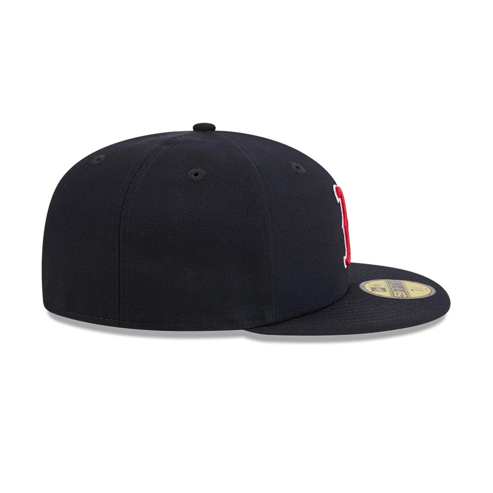 Boston Red Sox Vanson X MLB Navy 59FIFTY Fitted Cap-zelvios