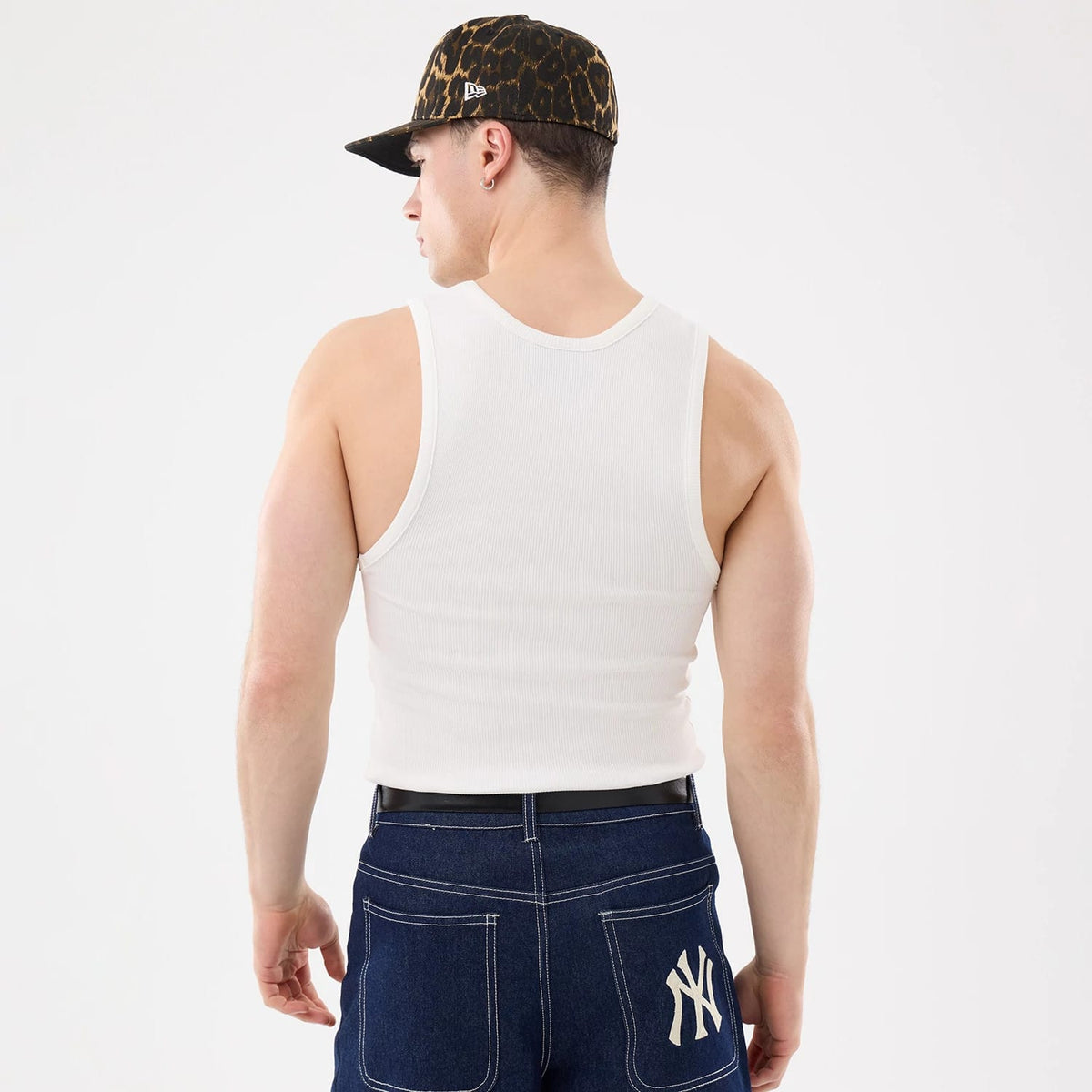 New York Yankees MLB Rib White Vest-zelvios