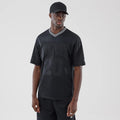 New Era Mesh Black Oversized T-Shirt-zelvios