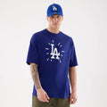 LA Dodgers MLB 59FIFTY Day Graphic Dark Blue T-Shirt-zelvios