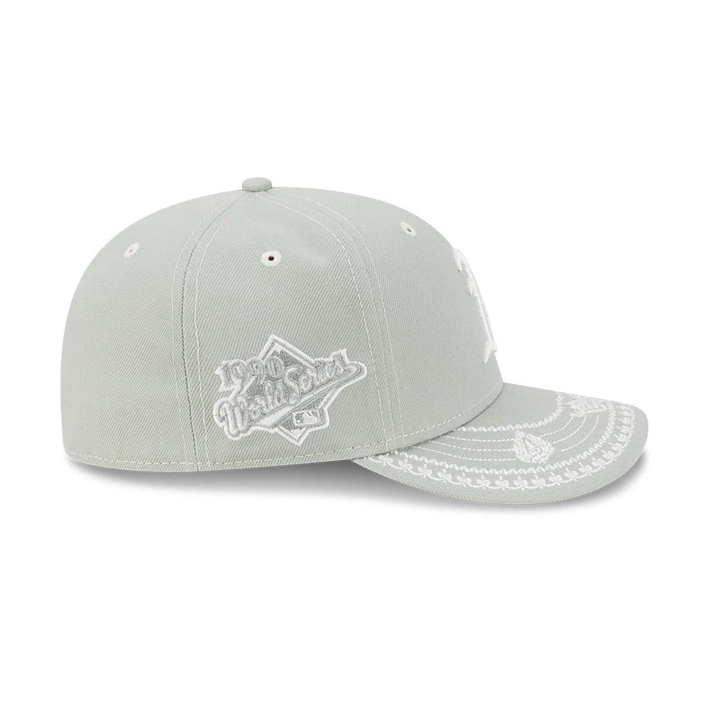 Athletics MLB Fathers Day Pastel Green 59FIFTY Fitted Cap-zelvios