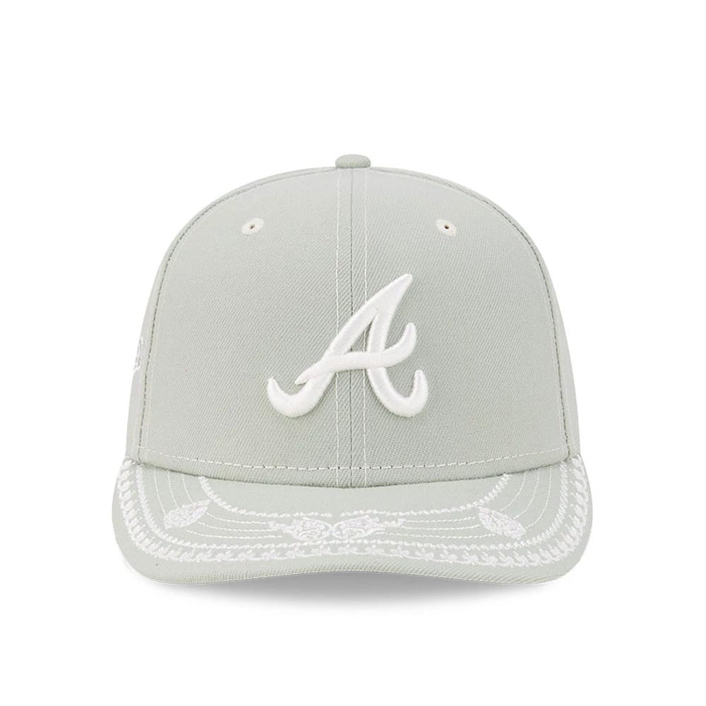 Atlanta Braves MLB Fathers Day Pastel Green 59FIFTY Fitted Cap-zelvios