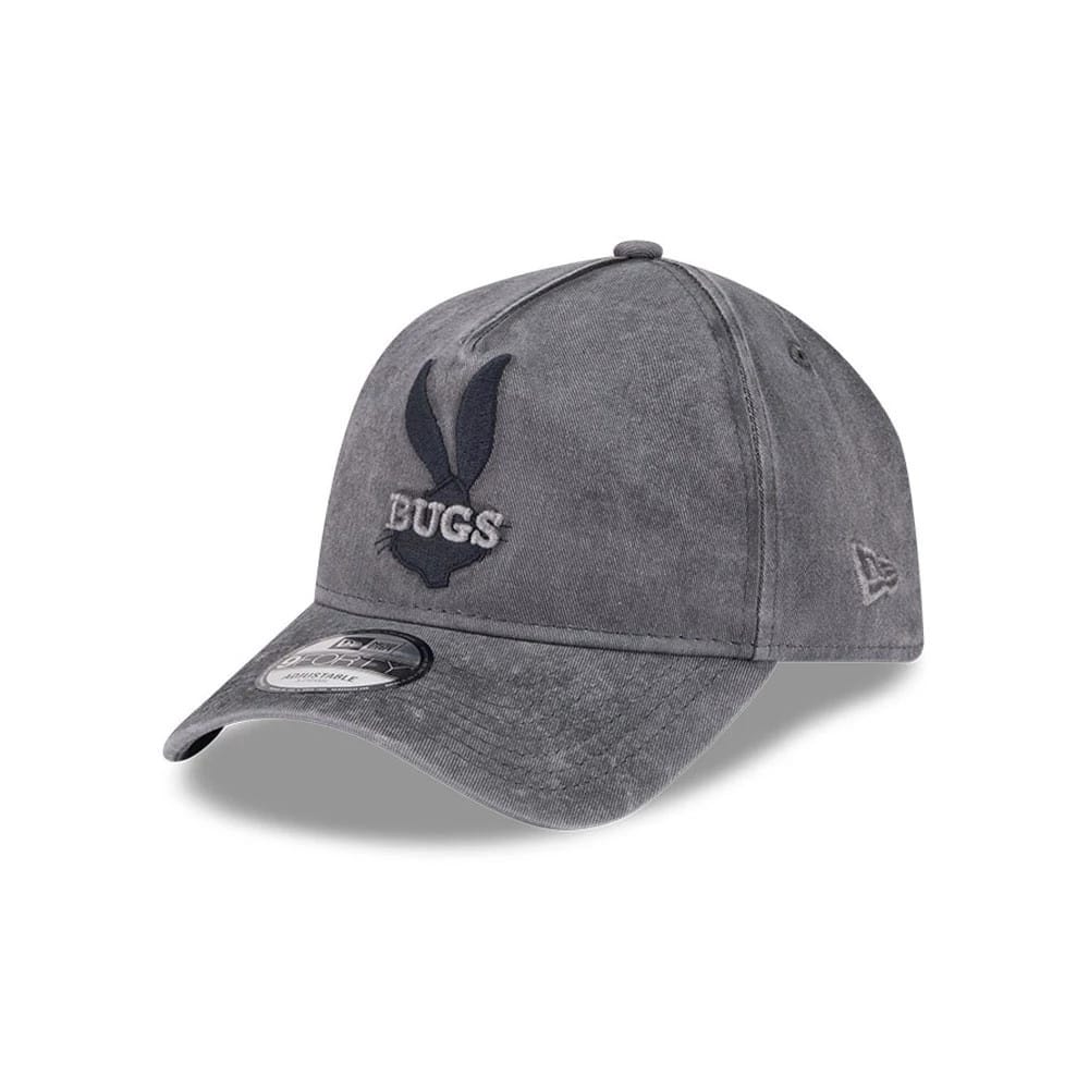Bugs Bunny Looney Tunes Grey 9FORTY A-Frame Adjustable Cap-zelvios