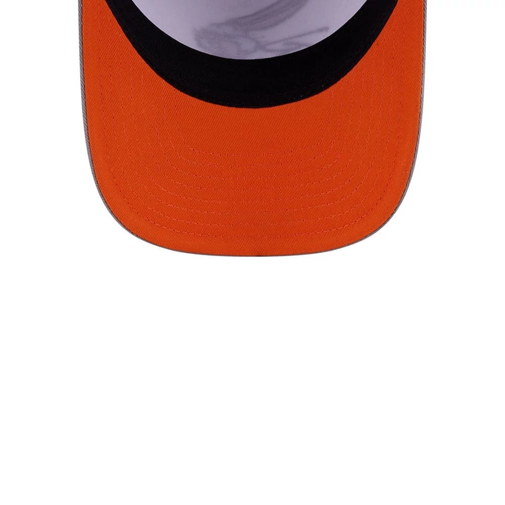 Bugs Bunny Script Looney Tunes White & Grey 59FIFTY A-Frame Fitted Cap-zelvios