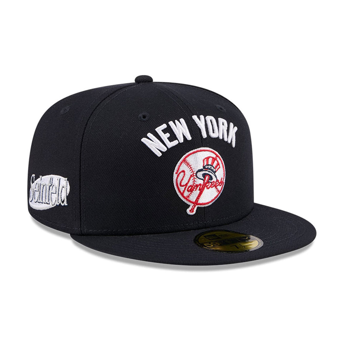 New York Yankees MLB X Seinfeld Navy 59FIFTY Fitted Cap-zelvios