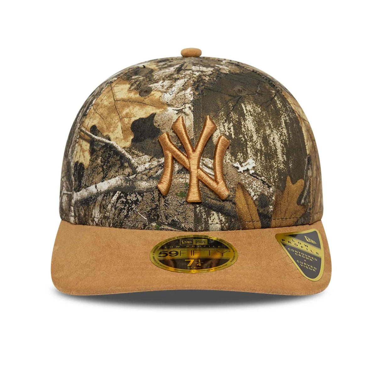 New York Yankees MLB Realtree Assorted Print Low Profile 59FIFTY Fitted Cap-zelvios