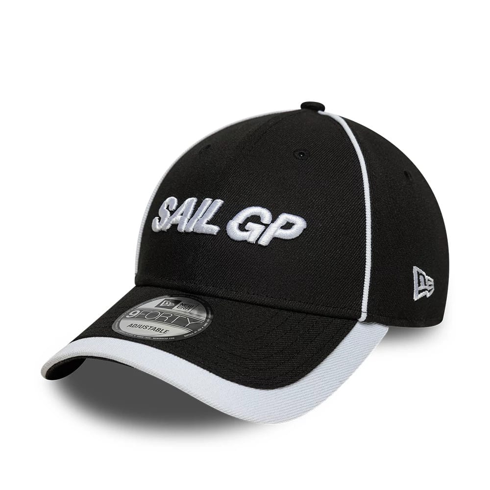 Repreve® Sail GP Piping Black 9FORTY Adjustable Cap-zelvios