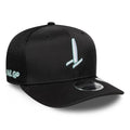 Sail GP Catamaran Black 9SEVENTY Stretch Snap Adjustable Cap-zelvios