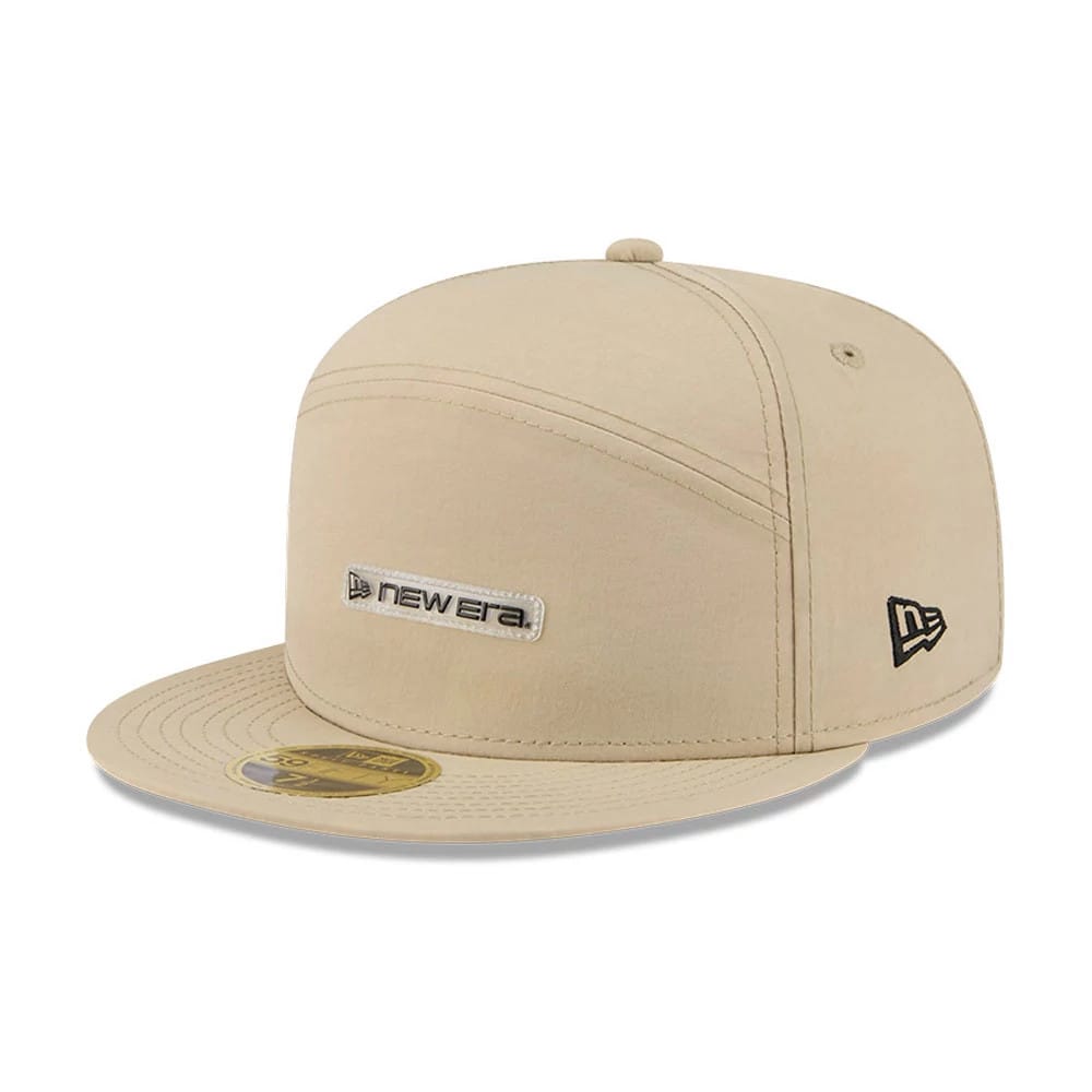 New Era 59FIFTY Day Cream Split Panel 59FIFTY Fitted Cap-zelvios
